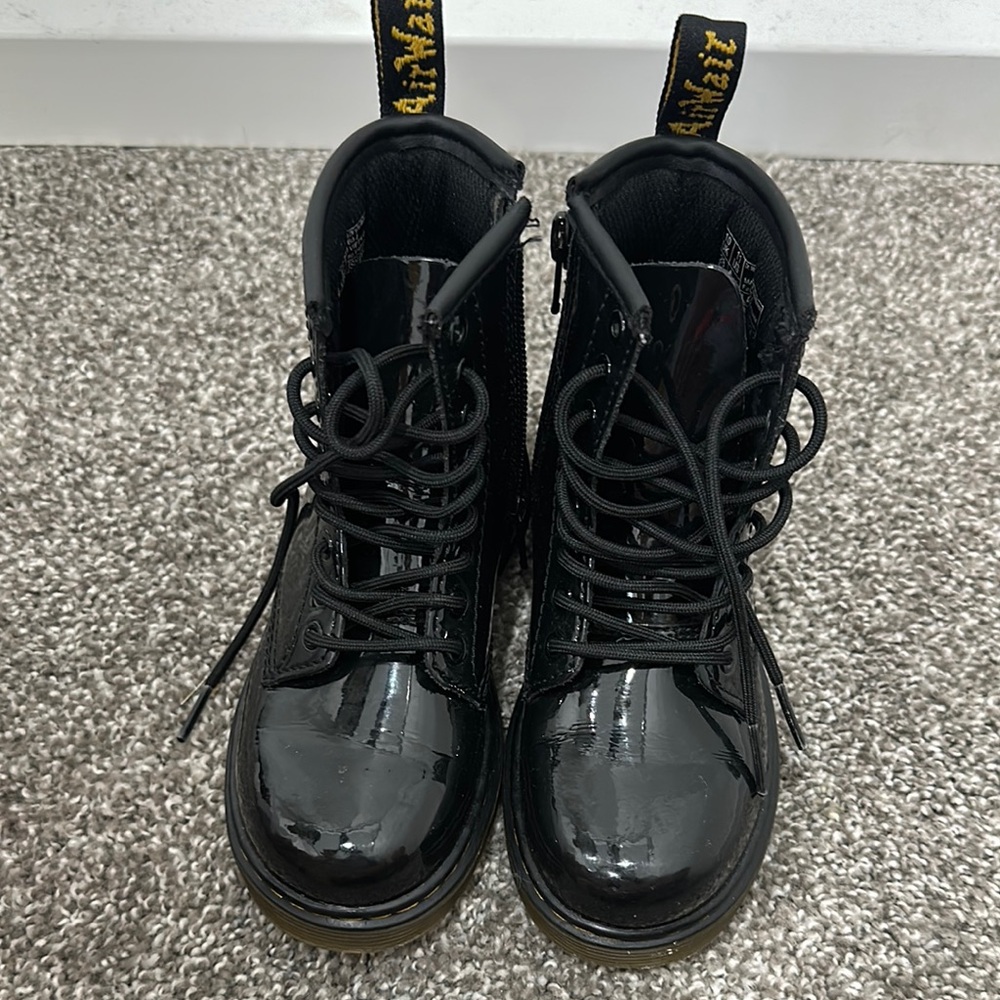 Dr. Martens Kids Black Boots